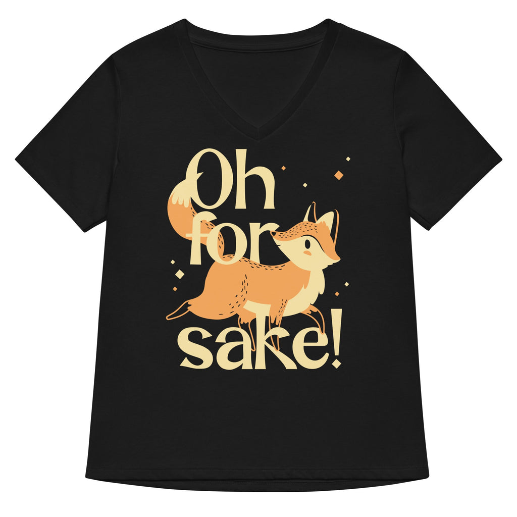 Oh For Fox Sake! Women's V-Neck Tee
