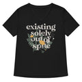 Existing Solely Out Of Spite Women's V-Neck Tee