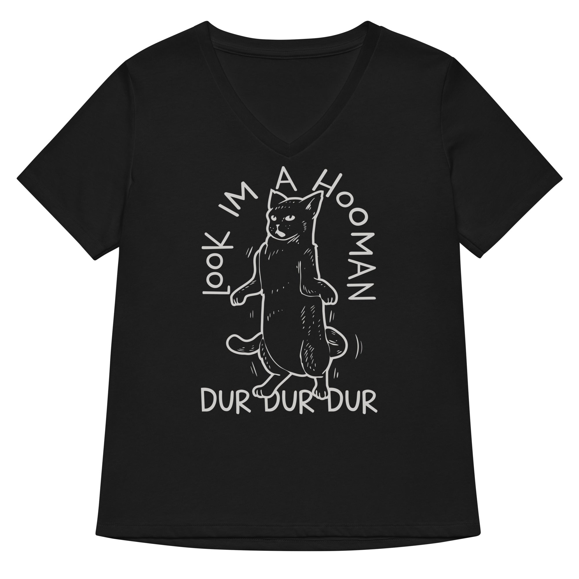 Look I'm A Hooman Women's V-Neck Tee