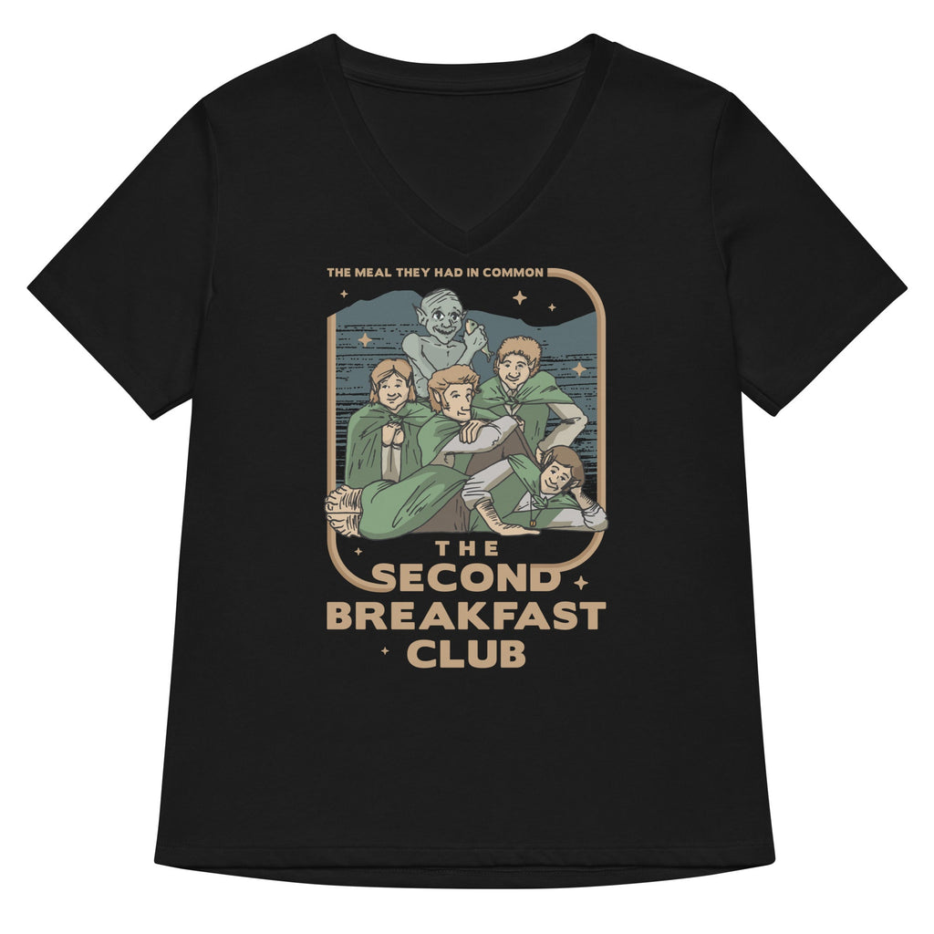 The Second Breakfast Club Women's V-Neck Tee
