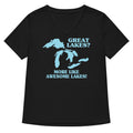 Great Lakes? Women's V-Neck Tee