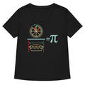 Pi Equation Women's V-Neck Tee