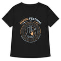 Music Festival Women's V-Neck Tee