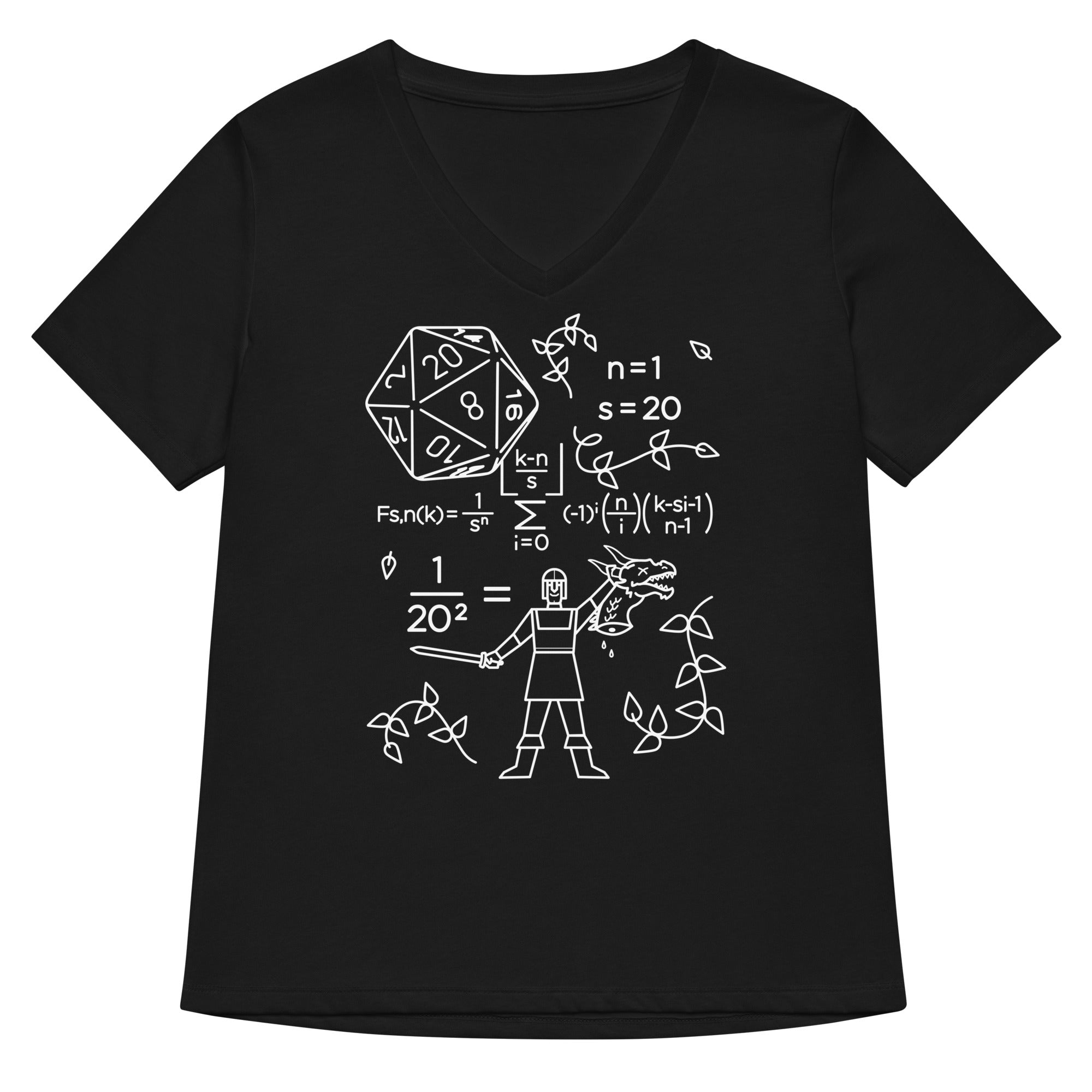 The Science Of A RPG Women's V-Neck Tee