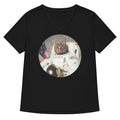 Astrocat Women's V-Neck Tee