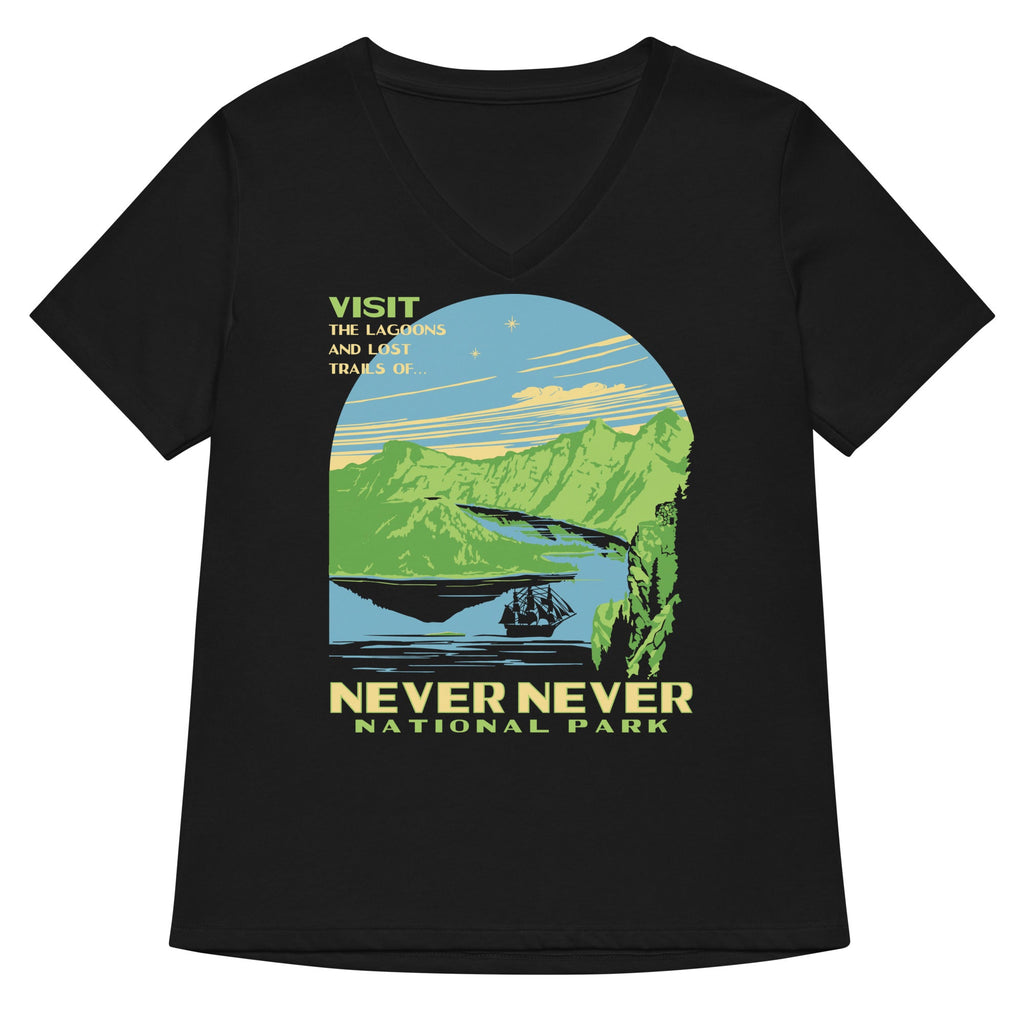 Never Never National Park Women's V-Neck Tee