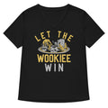 Let The Wookiee Win Women's V-Neck Tee