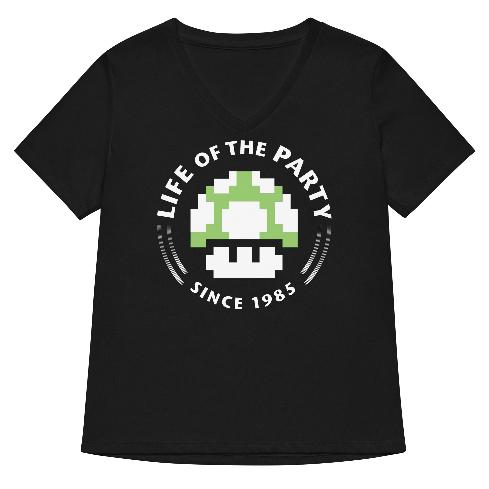 Life Of The Party Women's V-Neck Tee