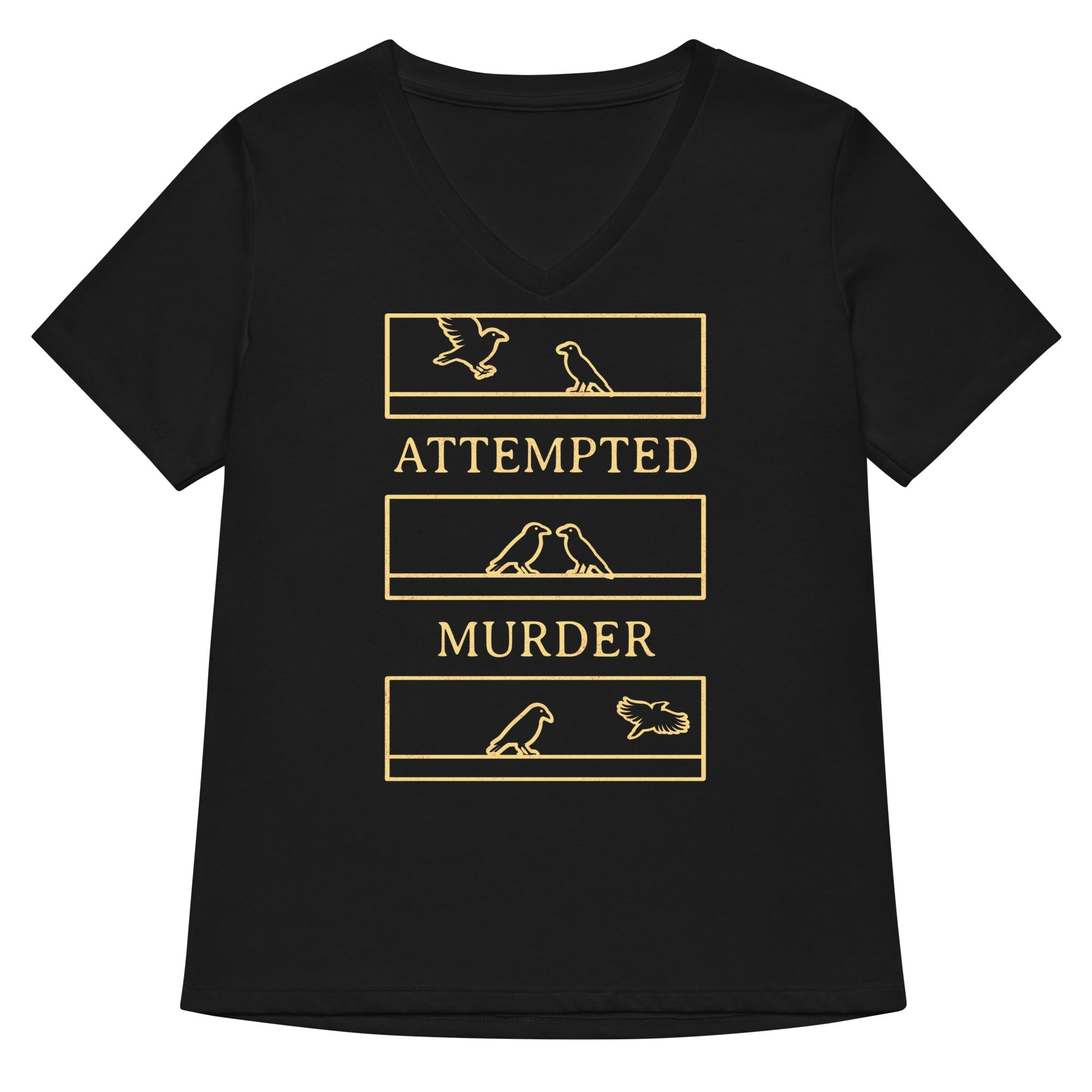 Attempted Murder Women's V-Neck Tee