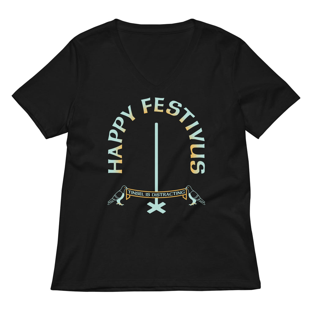 Happy Festivus Women's V-Neck Tee