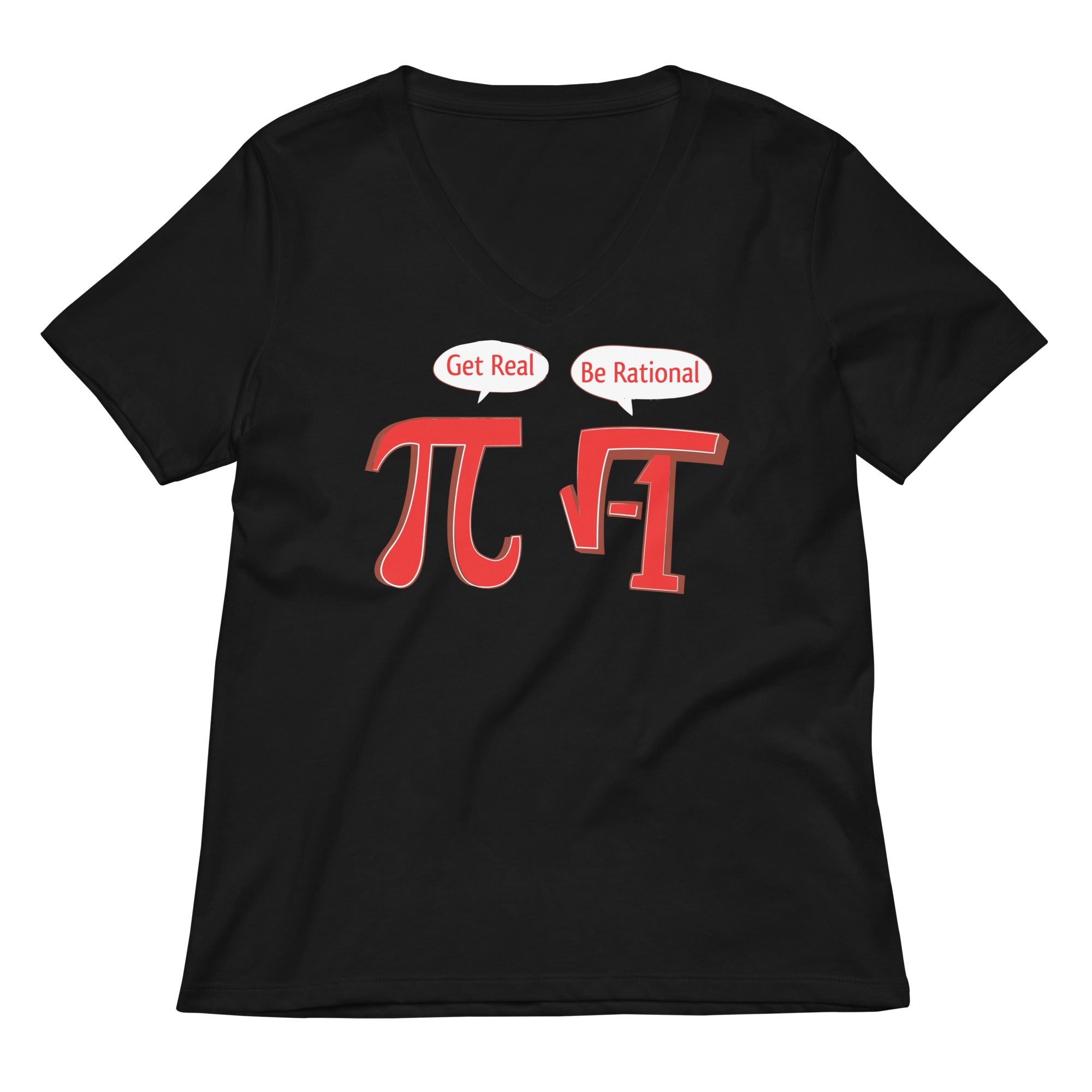 Pi Be Rational Women's V-Neck Tee