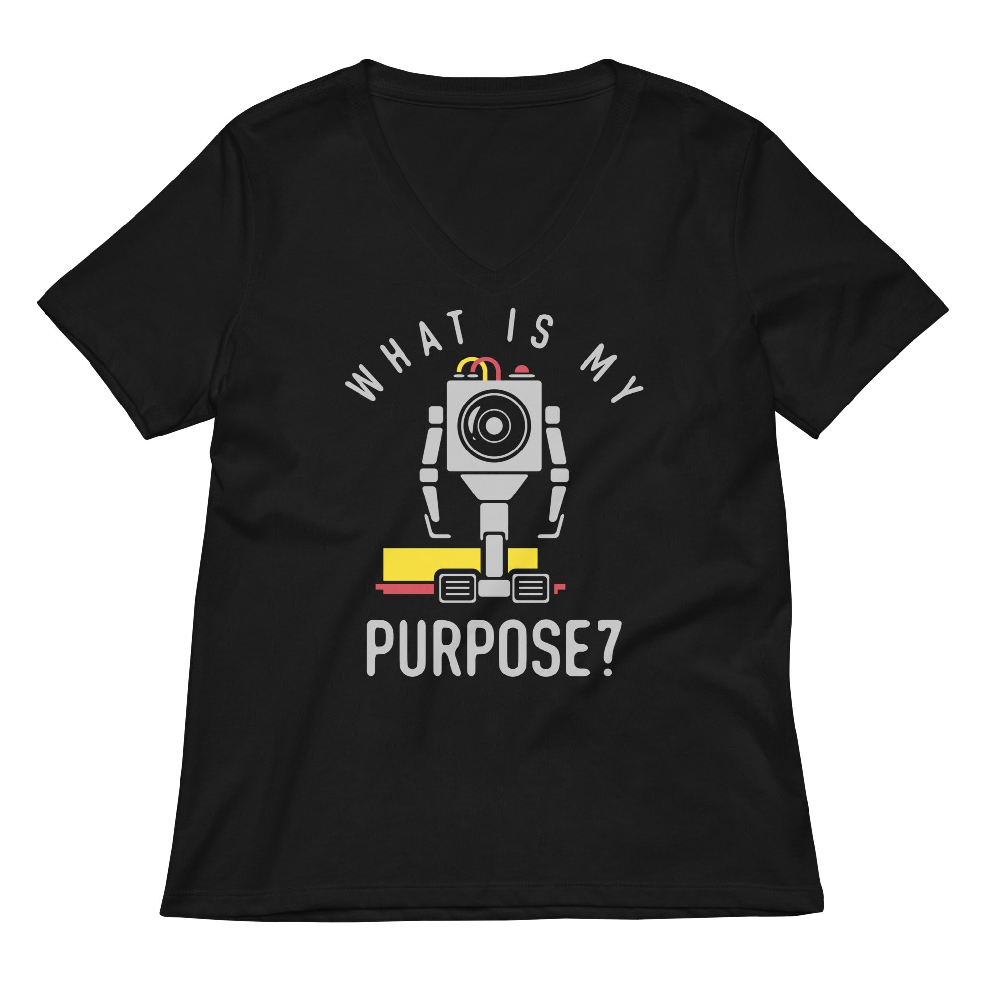 What Is My Purpose? Women's V-Neck Tee
