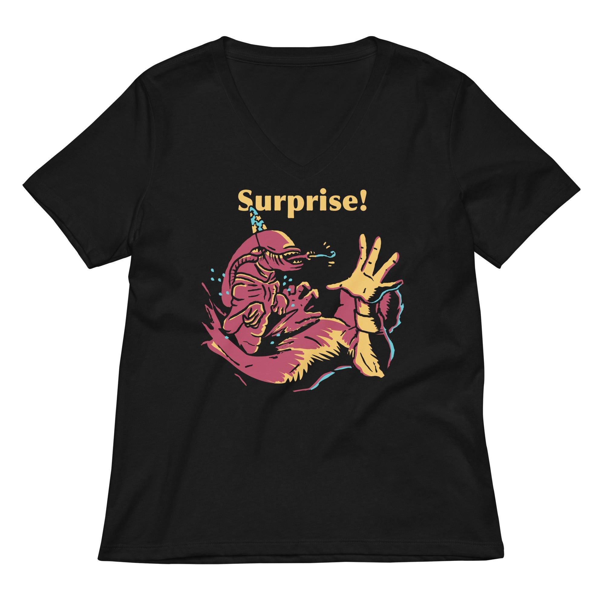 Surprise Party! Women's V-Neck Tee