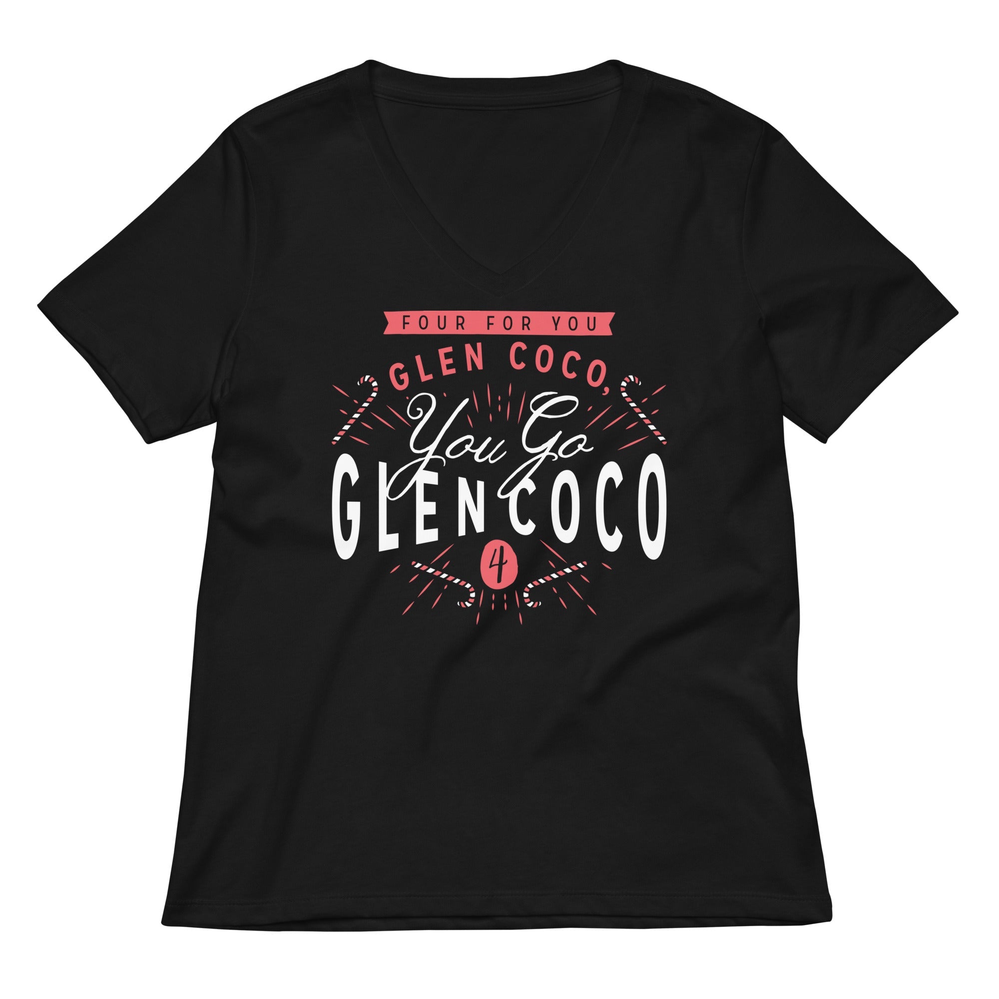 You Go Glen Coco Women's V-Neck Tee