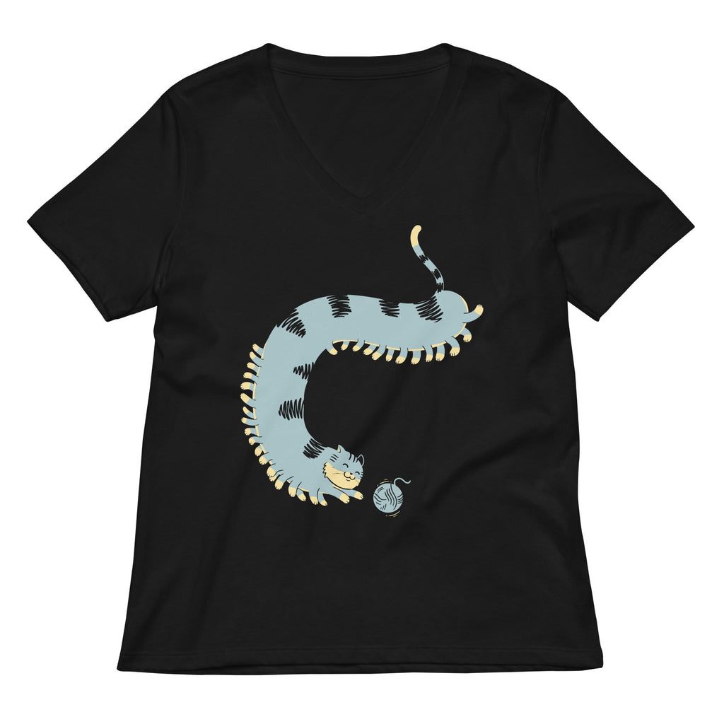 Catterpillar Women's V-Neck Tee