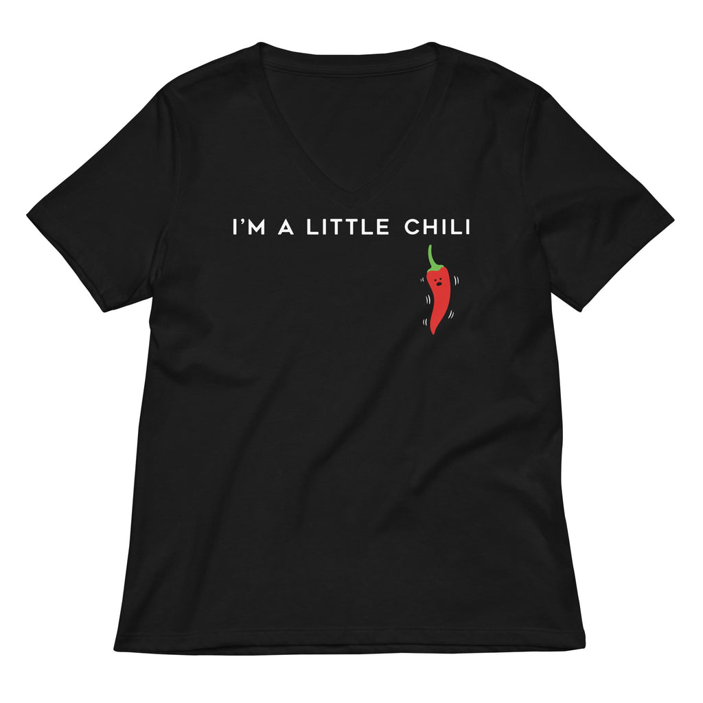 I'm A Little Chili Women's V-Neck Tee
