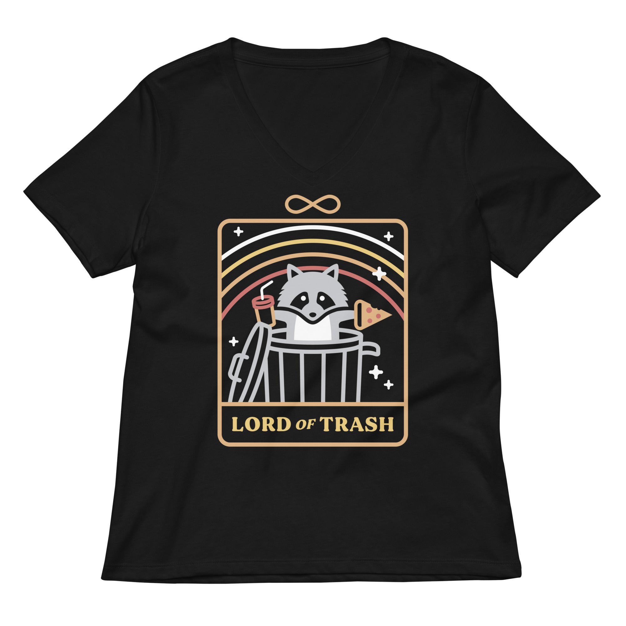Lord Of Trash Tarot Women's V-Neck Tee
