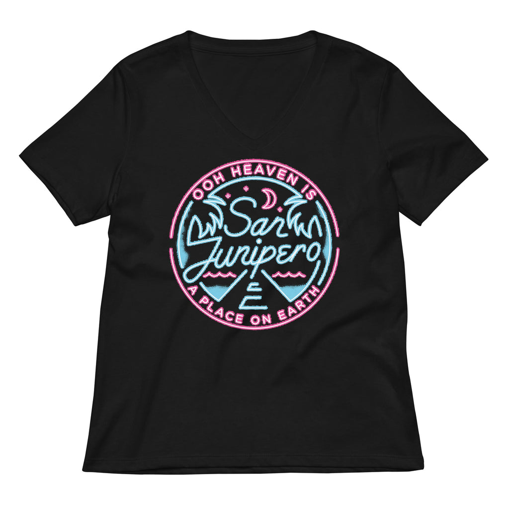 San Junipero Women's V-Neck Tee