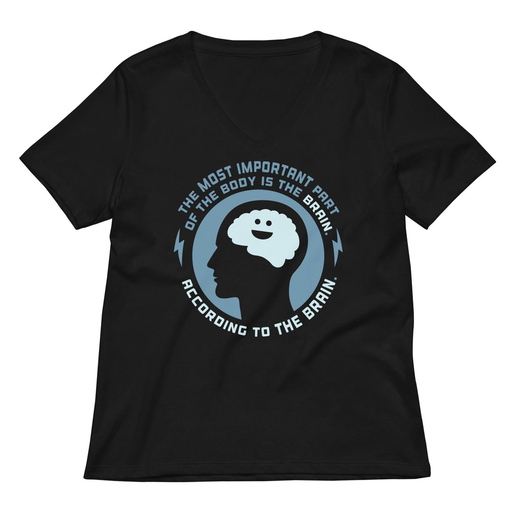 Most Important Part Of The Body Women's V-Neck Tee
