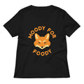Moody For Foody Women's V-Neck Tee