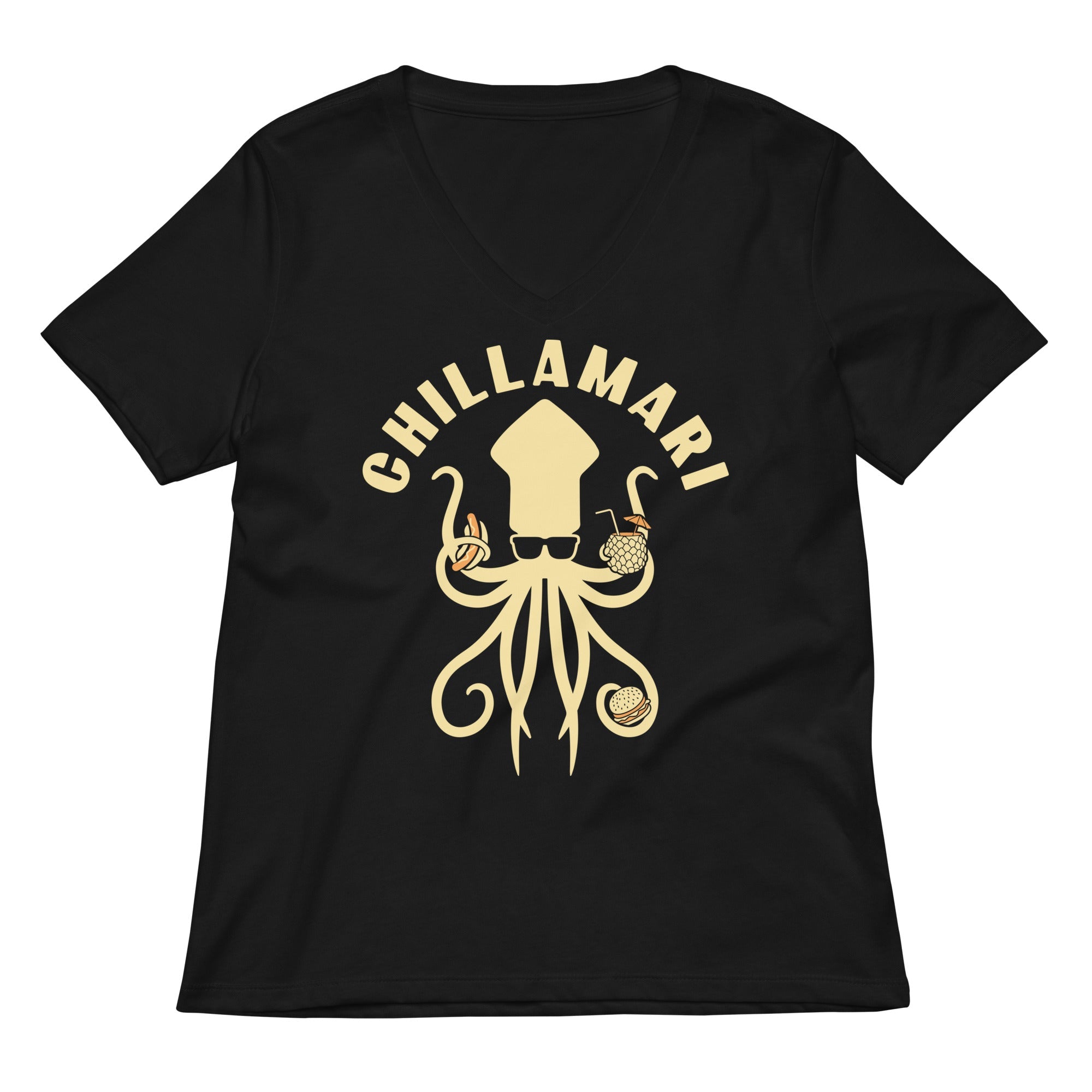 Chillamari Women's V-Neck Tee