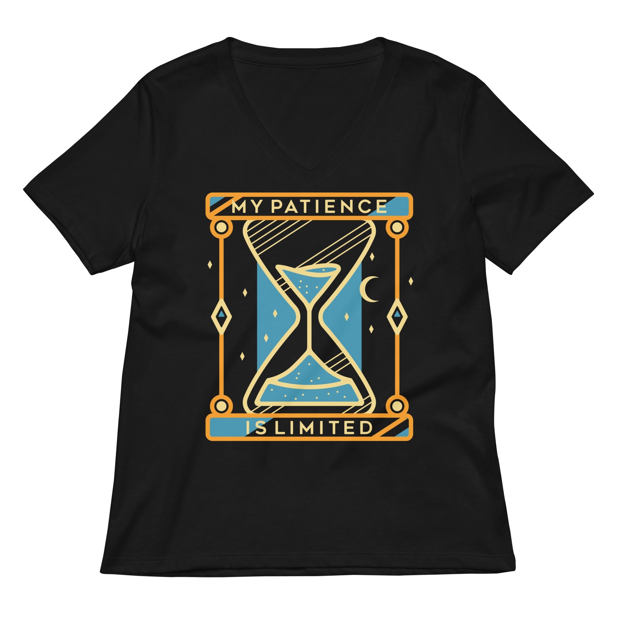 My Patience Is Limited Women's V-Neck Tee