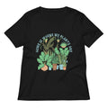 Home Is Where The Plants Are Women's V-Neck Tee