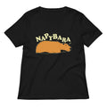 Napybara Women's V-Neck Tee