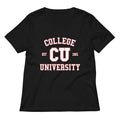 College University Women's V-Neck Tee
