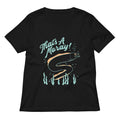 That's A Moray! Women's V-Neck Tee