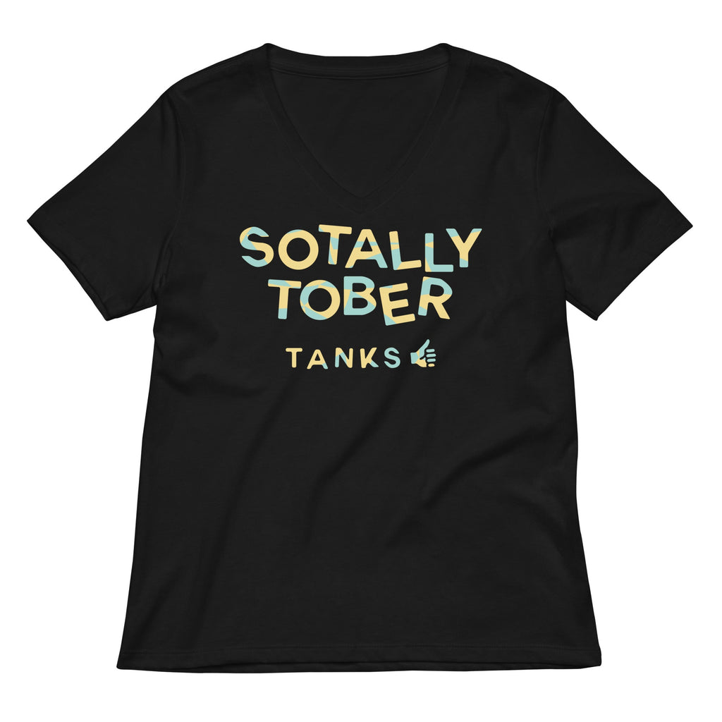 Sotally Tober Women's V-Neck Tee