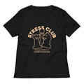 Stress Club Women's V-Neck Tee
