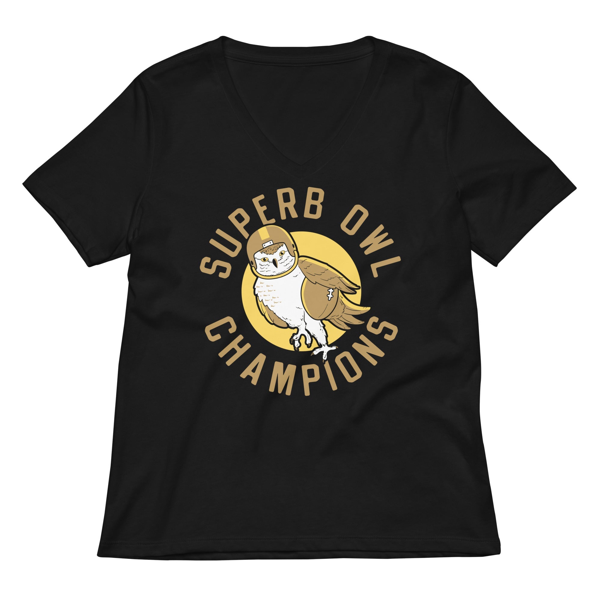 Superb Owl Women's V-Neck Tee