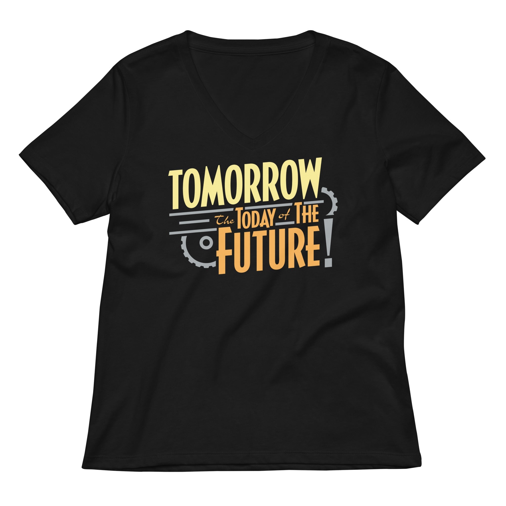 Tomorrow, The Today Of The Future Women's V-Neck Tee