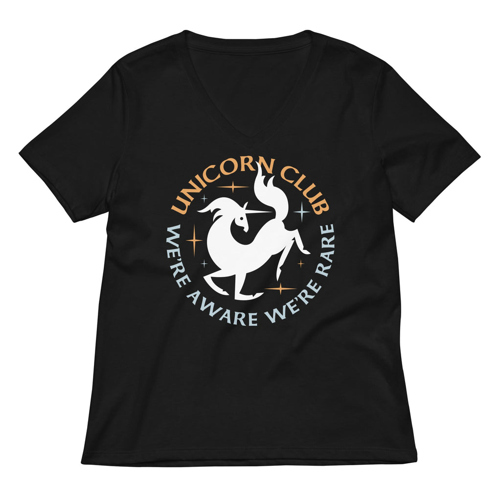 Unicorn Club Women's V-Neck Tee