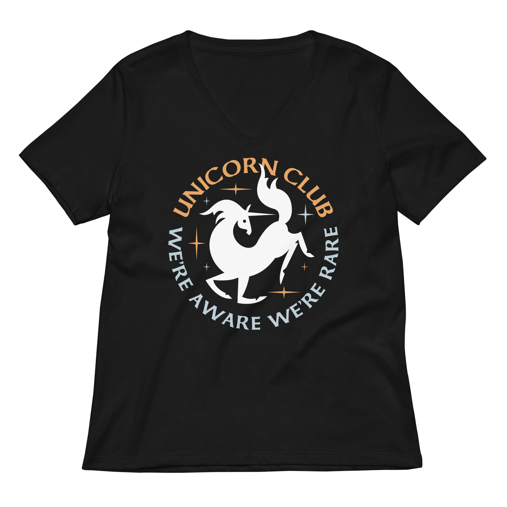 Unicorn Club Women's V-Neck Tee