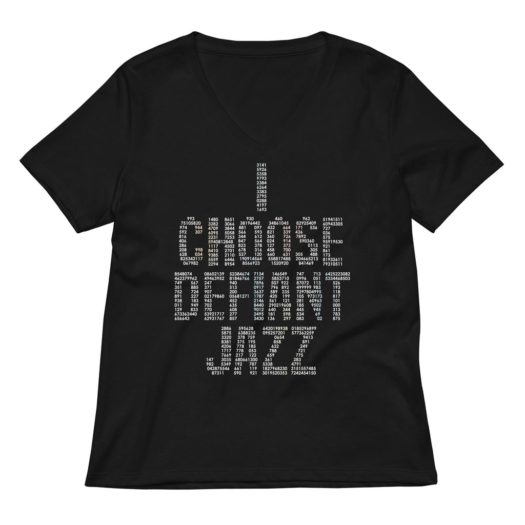 I Choose Defiant Jazz Women's V-Neck Tee