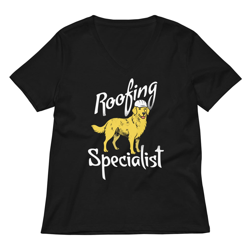 Roofing Specialist Women's V-Neck Tee
