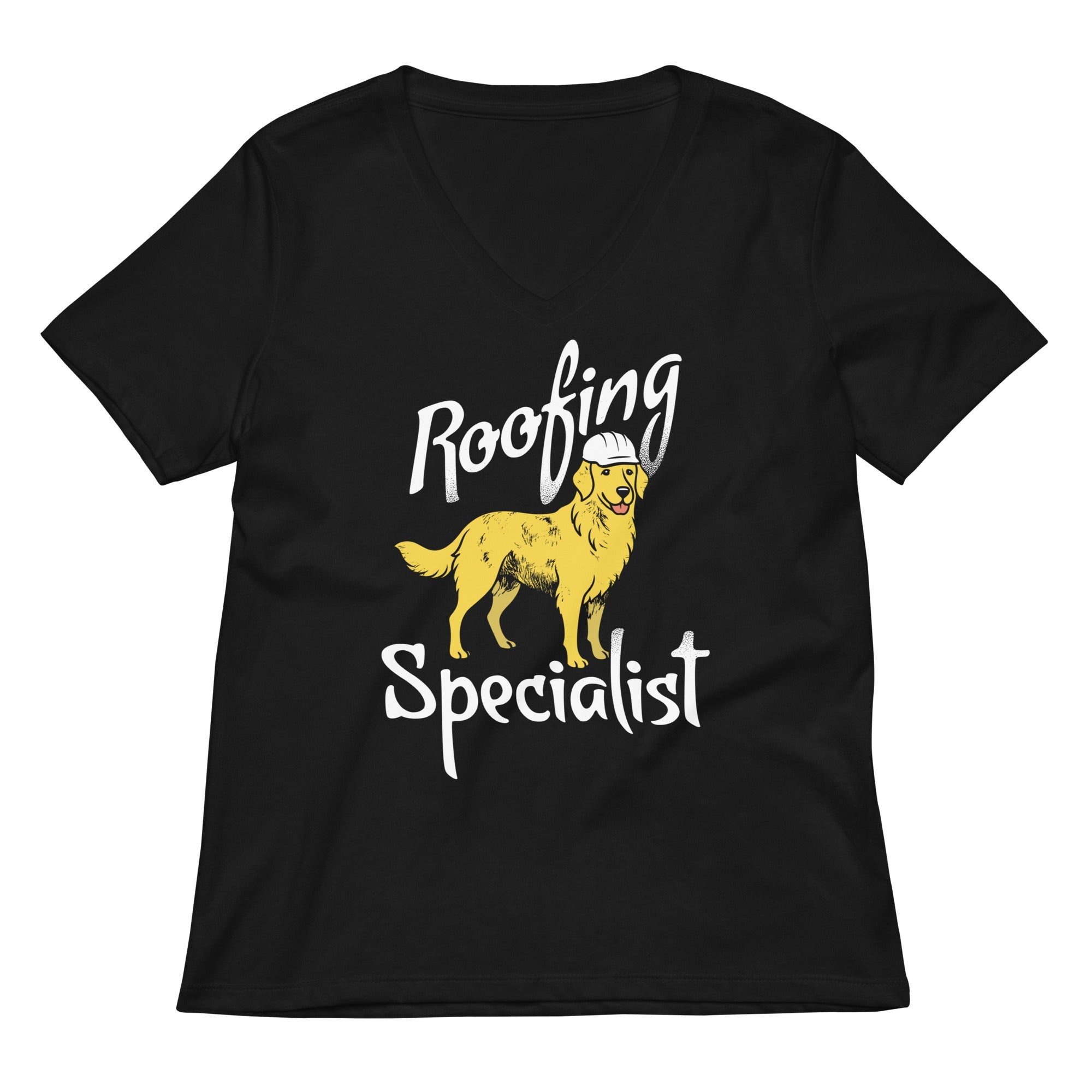 Roofing Specialist Women's V-Neck Tee