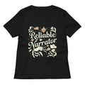 Reliable Narrator Women's V-Neck Tee