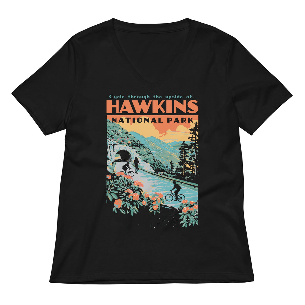 Hawkins National Park Women's V-Neck Tee
