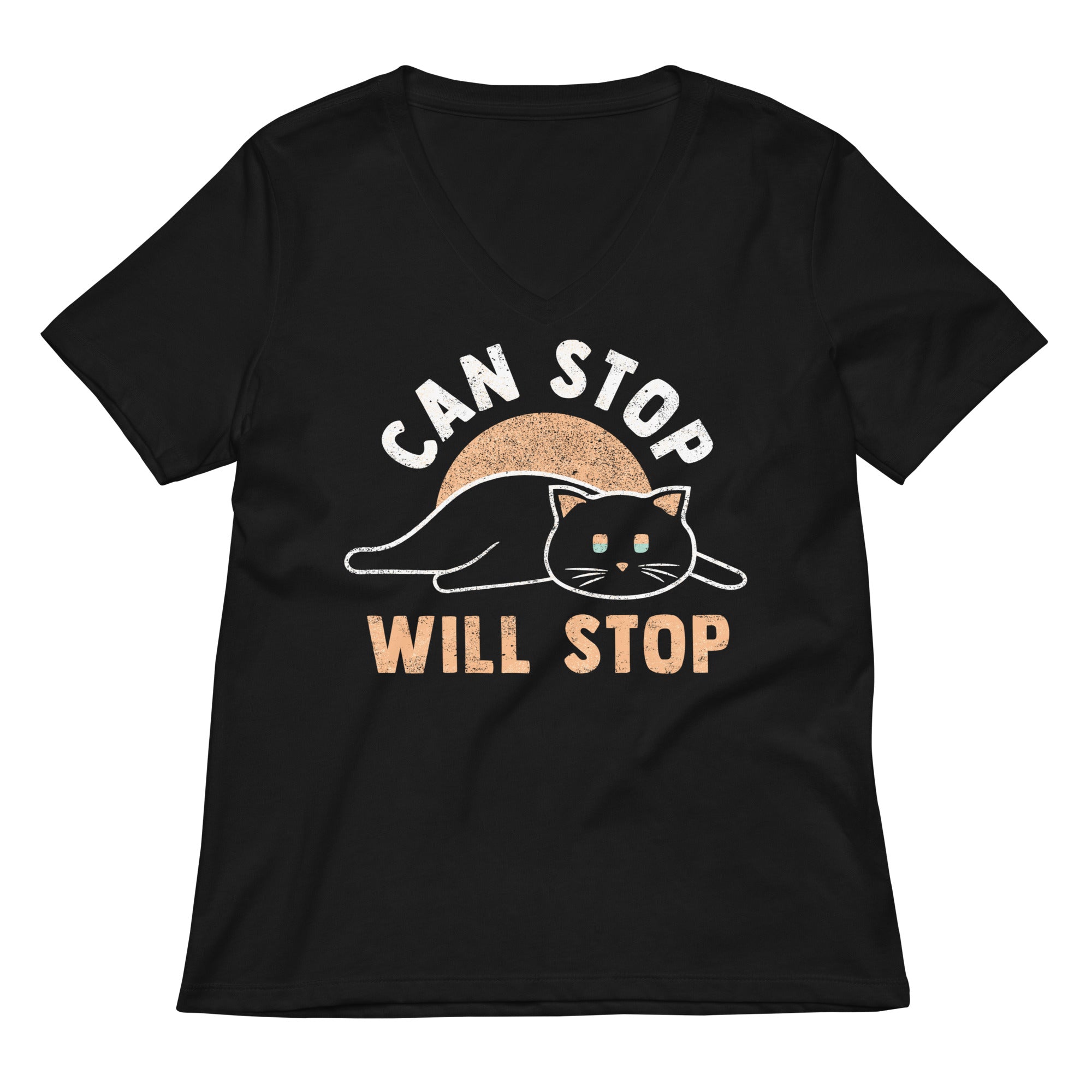 Can Stop Will Stop Women's V-Neck Tee