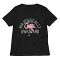 Majestically Awkward Women's V-Neck Tee