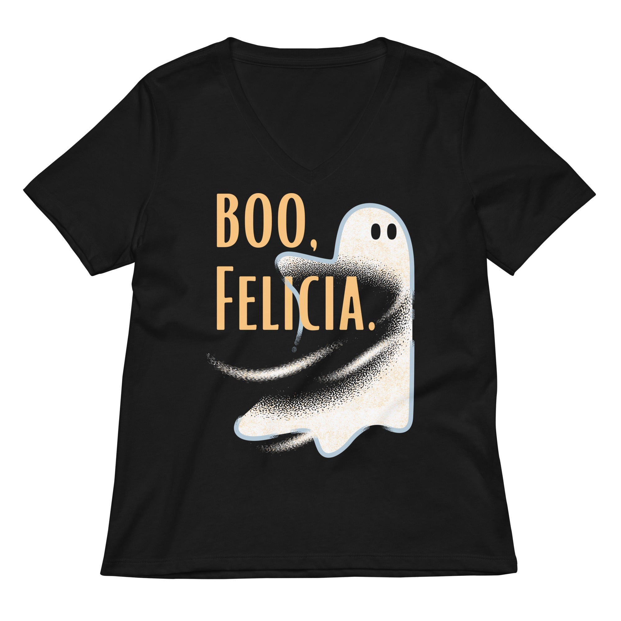 Boo Felicia Women's V-Neck Tee