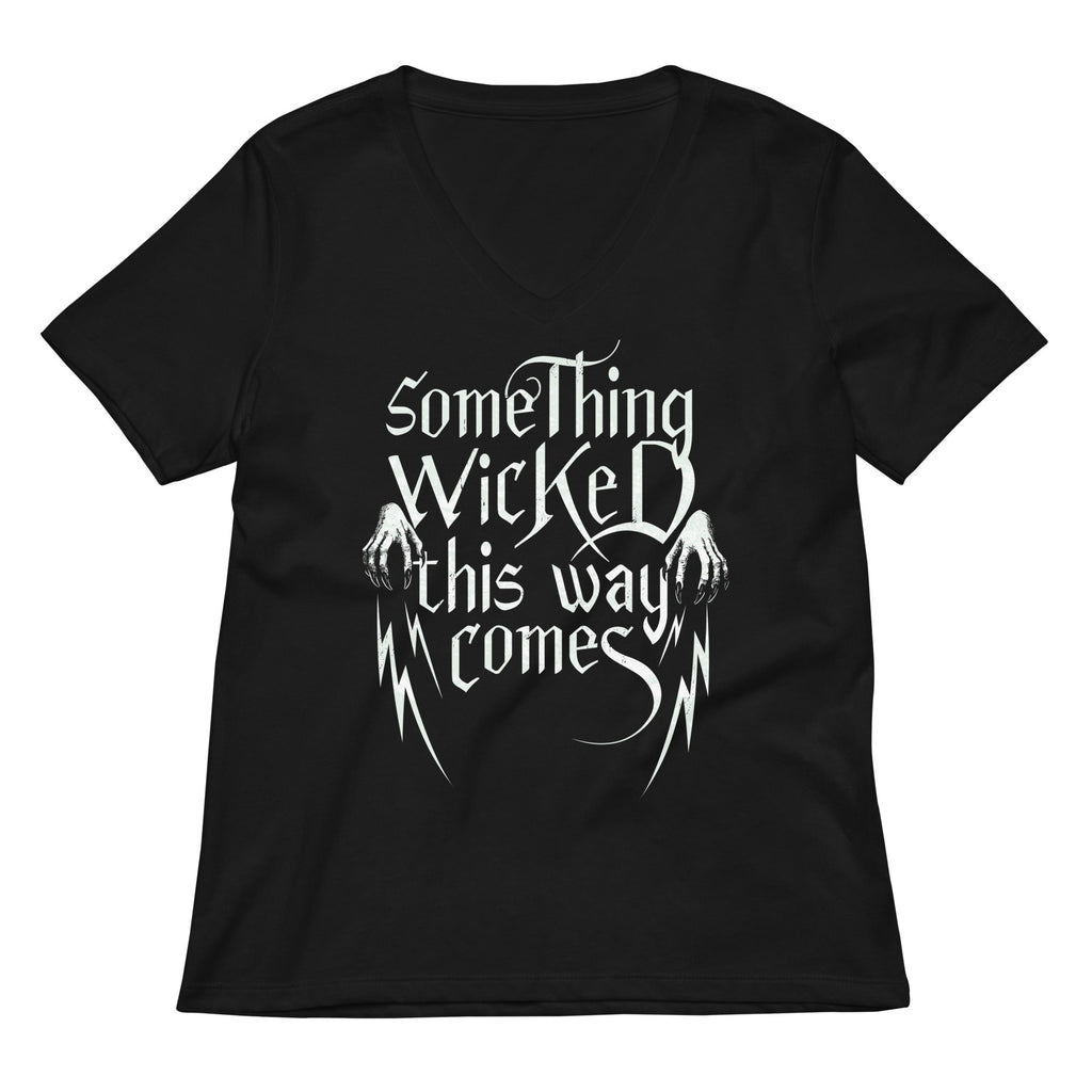 Something Wicked This Way Comes Women's V-Neck Tee