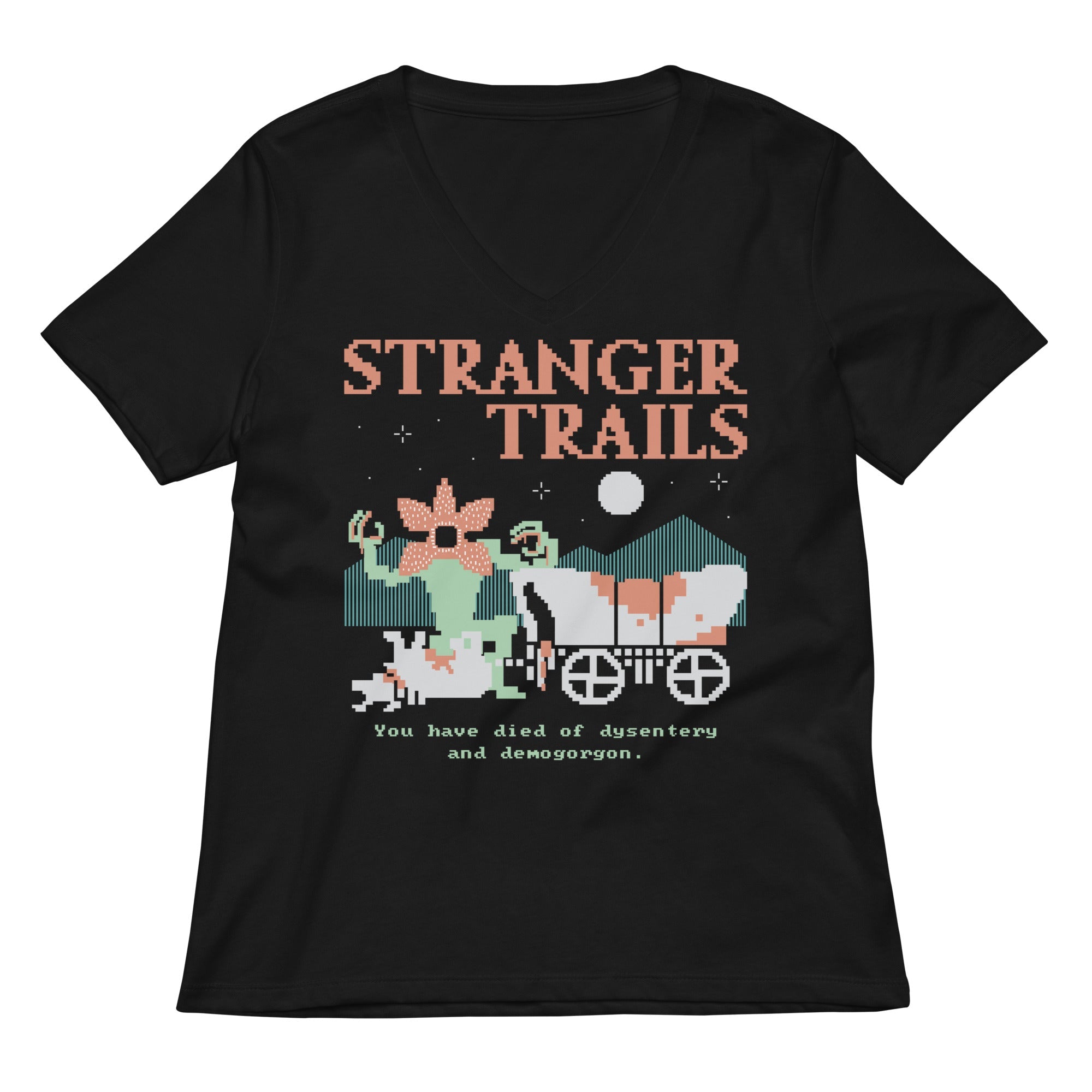 Stranger Trails Women's V-Neck Tee
