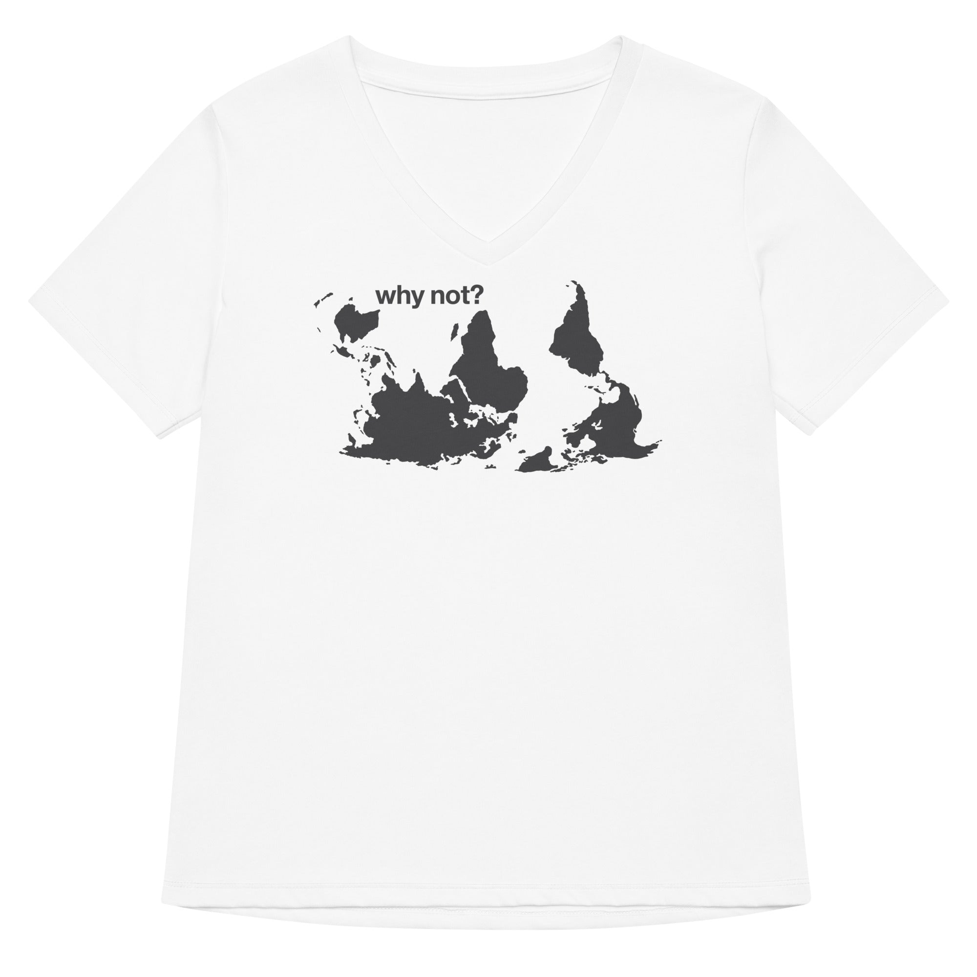 Why Not? Women's V-Neck Tee