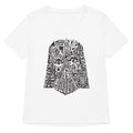 Star Words Women's V-Neck Tee