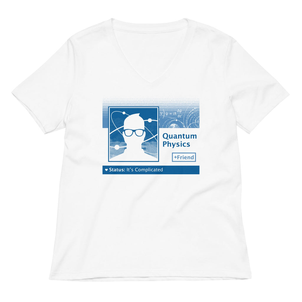 Quantum Physics: It's Complicated Women's V-Neck Tee