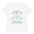 Make Luvs Not Rawr Women's V-Neck Tee